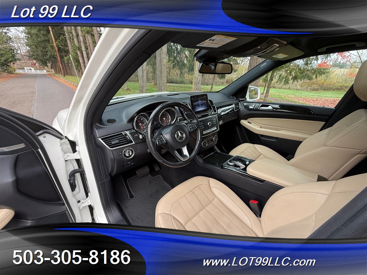 2018 Mercedes-Benz GLS 450 AWD 103k 3rd Row Row Heated Leather Navi C  Prior Certified Pre-Owned - Photo 25 - Milwaukie, OR 97267