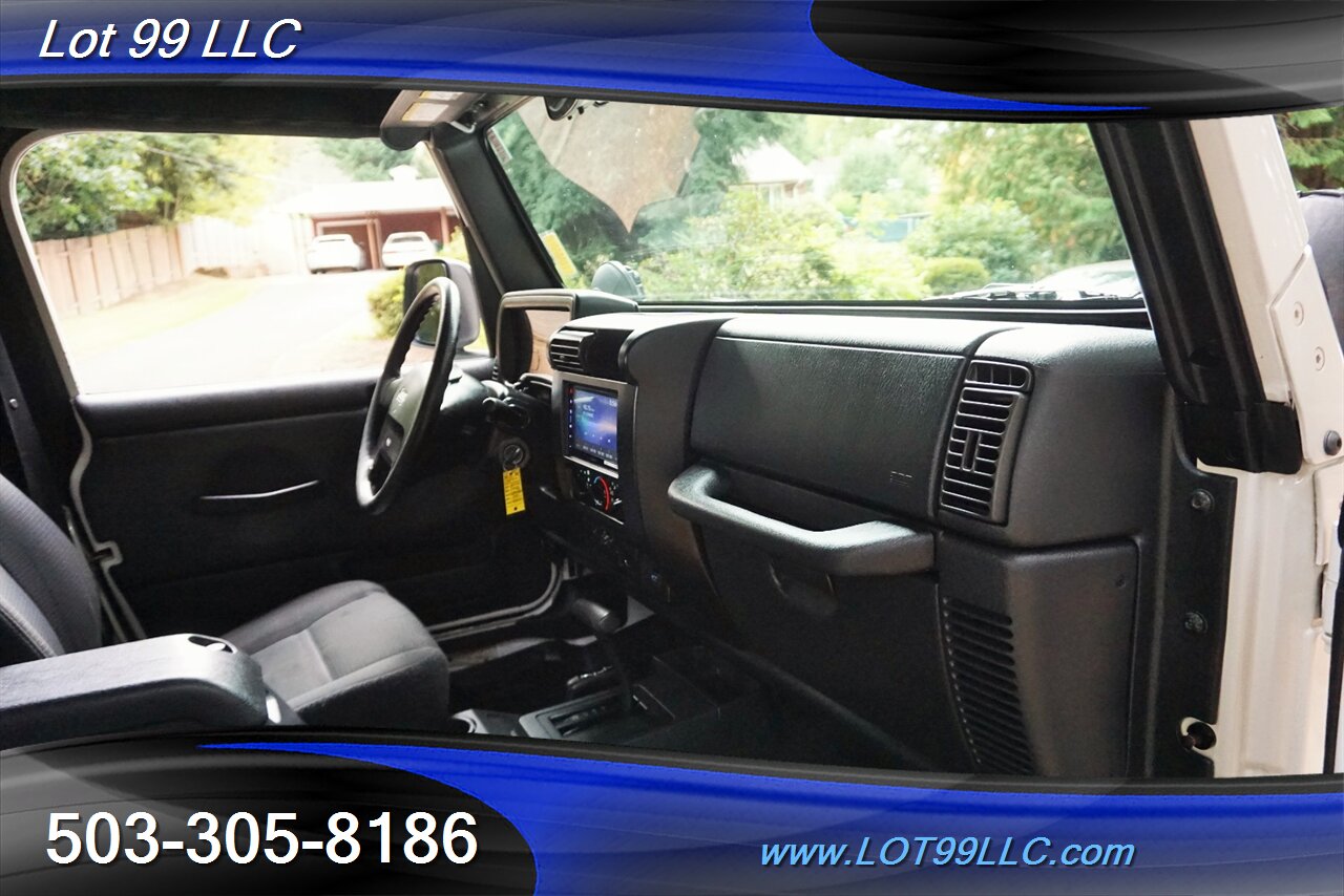 2006 Jeep Wrangler Unlimited 4X4 4.0L Auto LIFTED 92K WINCH NEW TIRES   - Photo 16 - Milwaukie, OR 97267