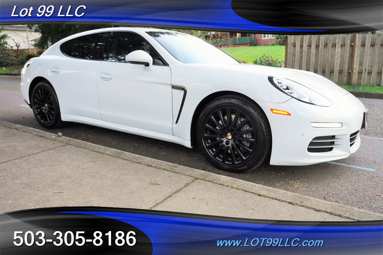 2014 Porsche Panamera 4 Only 67k Low Miles Heated Leather GPS Moon Roof Black Wheels Newer Tires Local Trade - Photo 8 - Milwaukie, OR 97267