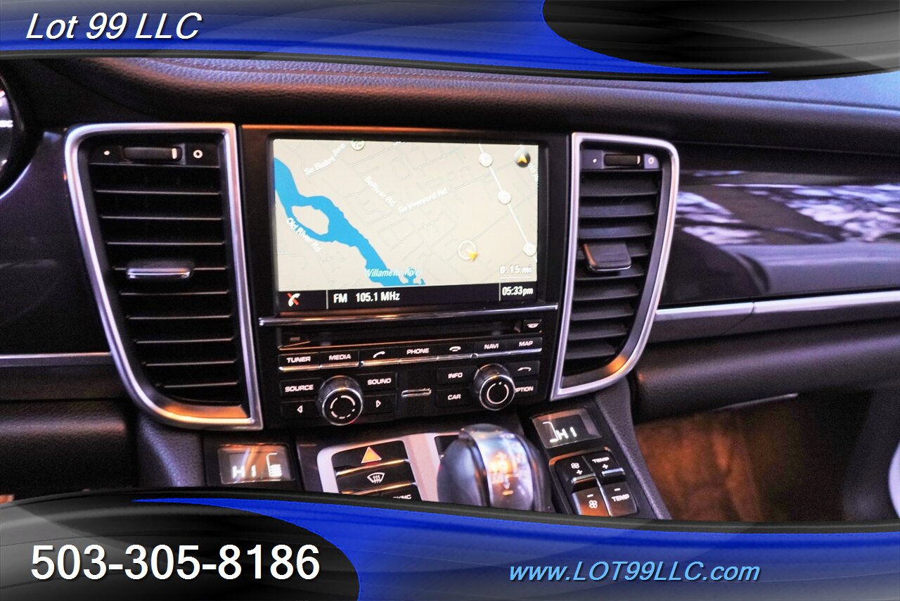 2014 Porsche Panamera 4 Only 67k Low Miles Heated Leather GPS Moon Roof Black Wheels Newer Tires Local Trade - Photo 21 - Milwaukie, OR 97267