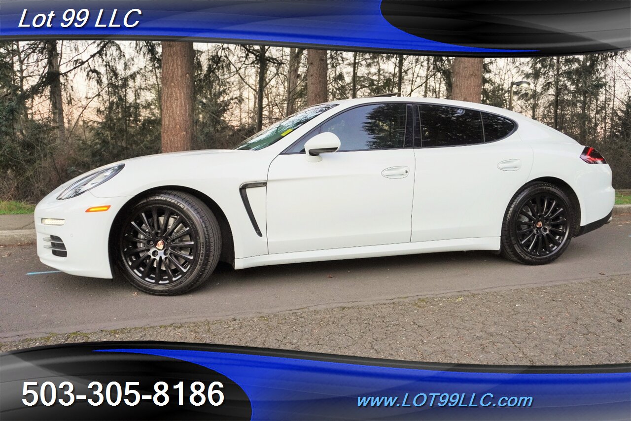 2014 Porsche Panamera 4 Only 67k Low Miles Heated Leather GPS Moon Roof Black Wheels Newer Tires Local Trade - Photo 6 - Milwaukie, OR 97267