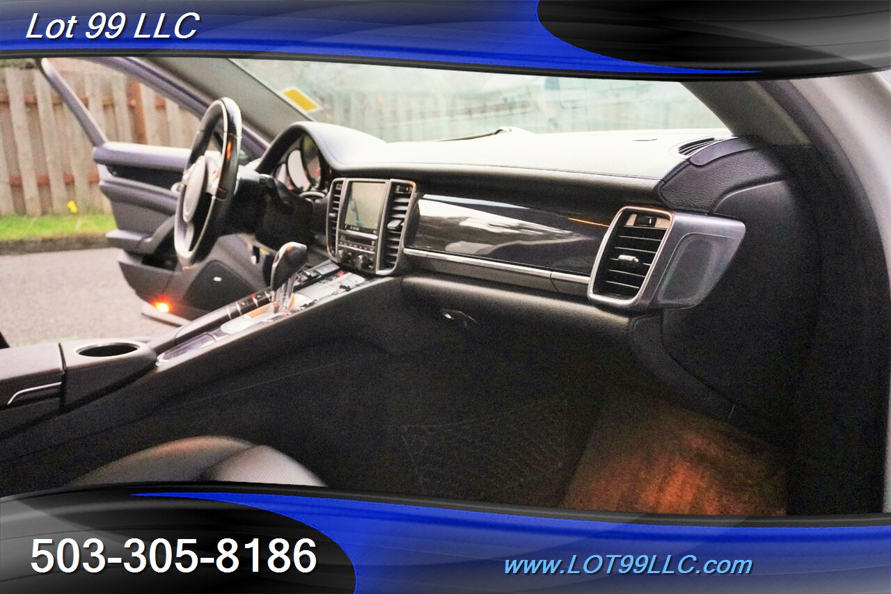 2014 Porsche Panamera 4 Only 67k Low Miles Heated Leather GPS Moon Roof Black Wheels Newer Tires Local Trade - Photo 16 - Milwaukie, OR 97267