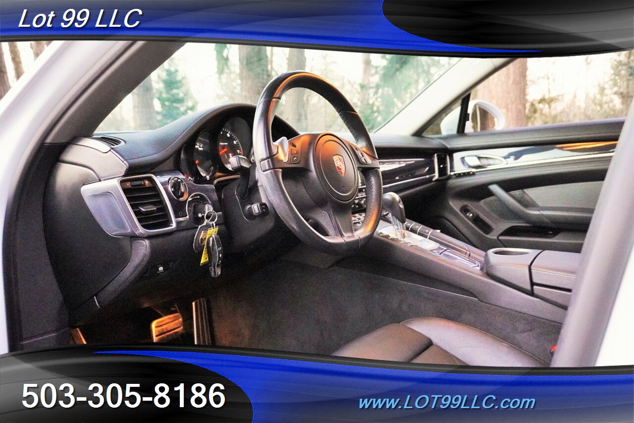 2014 Porsche Panamera 4 Only 67k Low Miles Heated Leather GPS Moon Roof Black Wheels Newer Tires Local Trade - Photo 13 - Milwaukie, OR 97267