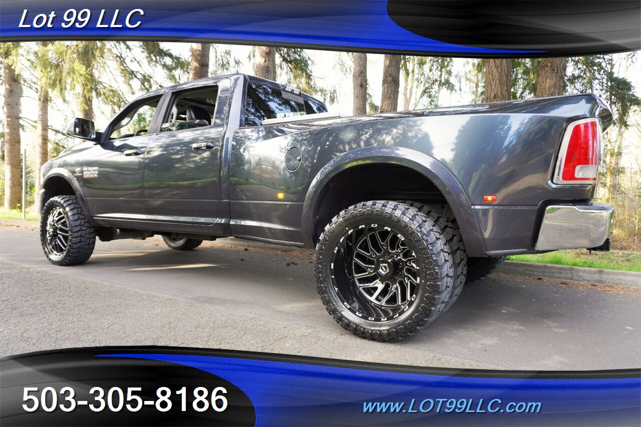 2016 RAM 3500 Laramie 4X4 dually 6.7L Cummins Heated Leather GPS Heated AC Leather Seats 5 TH Wheel Storage BOXES 22 Wheels NEW TIRES - Photo 11 - Milwaukie, OR 97267