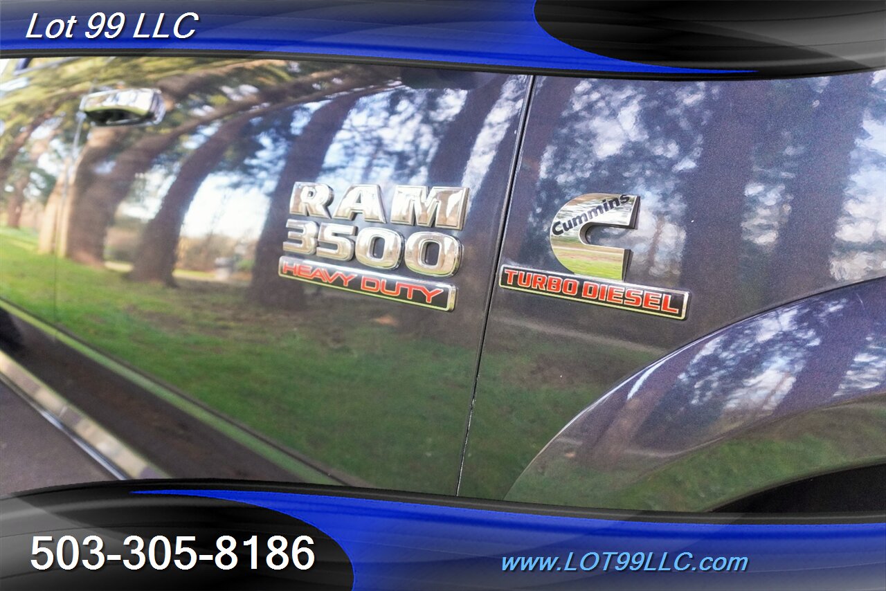 2016 RAM 3500 Laramie 4X4 dually 6.7L Cummins Heated Leather GPS Heated AC Leather Seats 5 TH Wheel Storage BOXES 22 Wheels NEW TIRES - Photo 35 - Milwaukie, OR 97267