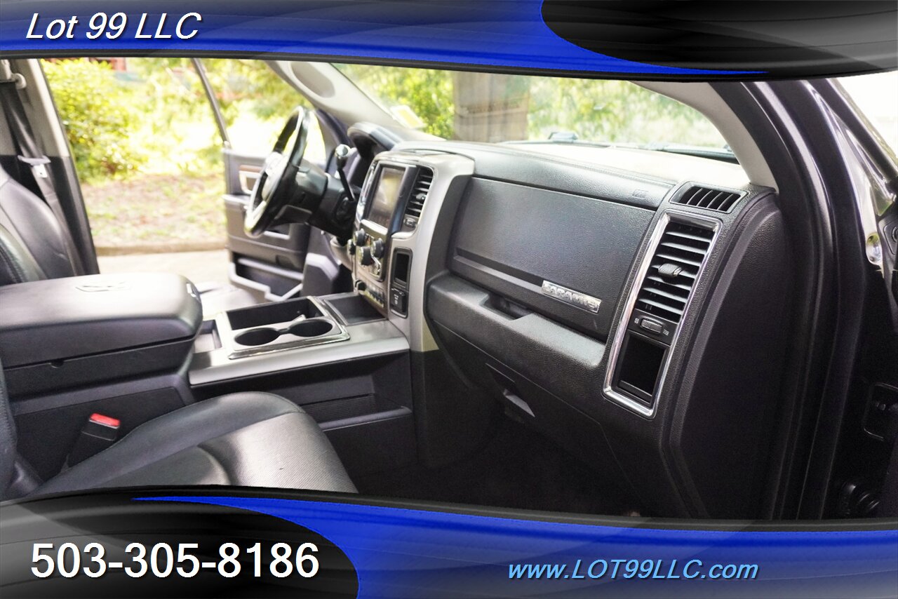 2016 RAM 3500 Laramie 4X4 dually 6.7L Cummins Heated Leather GPS Heated AC Leather Seats 5 TH Wheel Storage BOXES 22 Wheels NEW TIRES - Photo 17 - Milwaukie, OR 97267