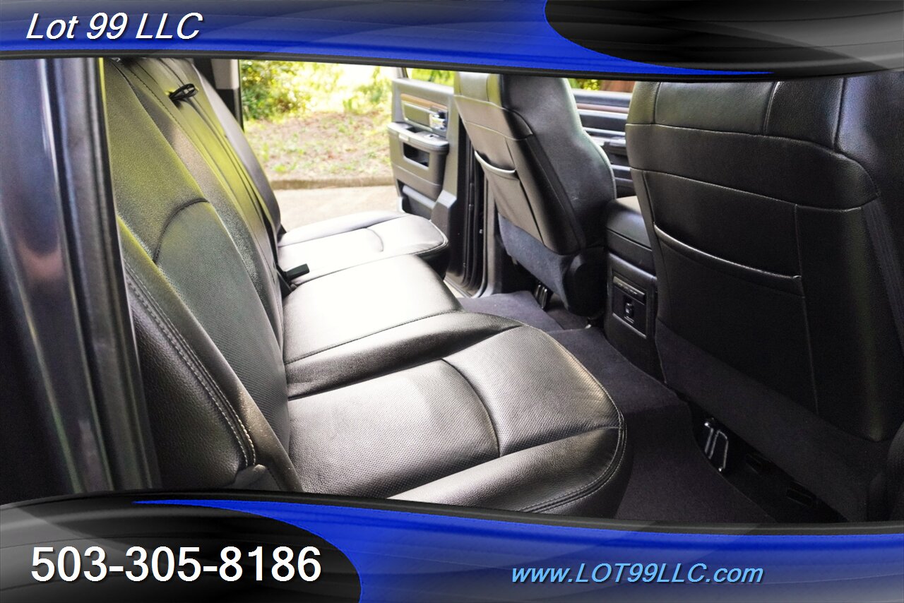 2016 RAM 3500 Laramie 4X4 dually 6.7L Cummins Heated Leather GPS Heated AC Leather Seats 5 TH Wheel Storage BOXES 22 Wheels NEW TIRES - Photo 16 - Milwaukie, OR 97267