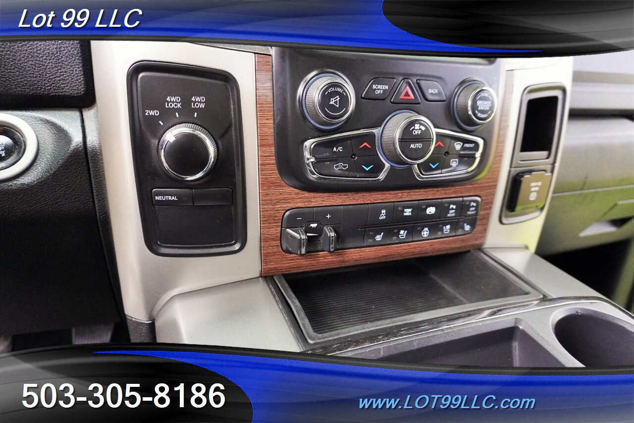 2016 RAM 3500 Laramie 4X4 dually 6.7L Cummins Heated Leather GPS Heated AC Leather Seats 5 TH Wheel Storage BOXES 22 Wheels NEW TIRES - Photo 22 - Milwaukie, OR 97267