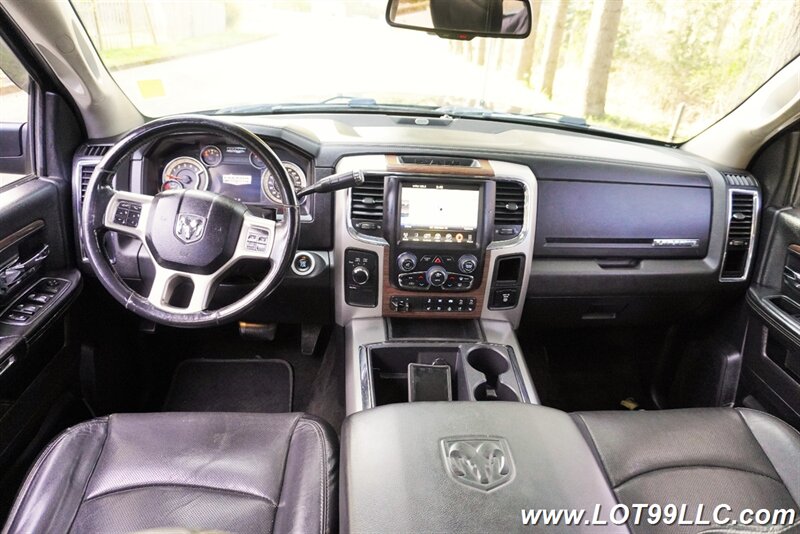 2016 RAM 3500 Laramie 4X4 dually 6.7L Cummins Heated Leather GPS  Heated AC Leather Seats 5 TH Wheel Storage BOXES 22 Wheels NEW TIRES