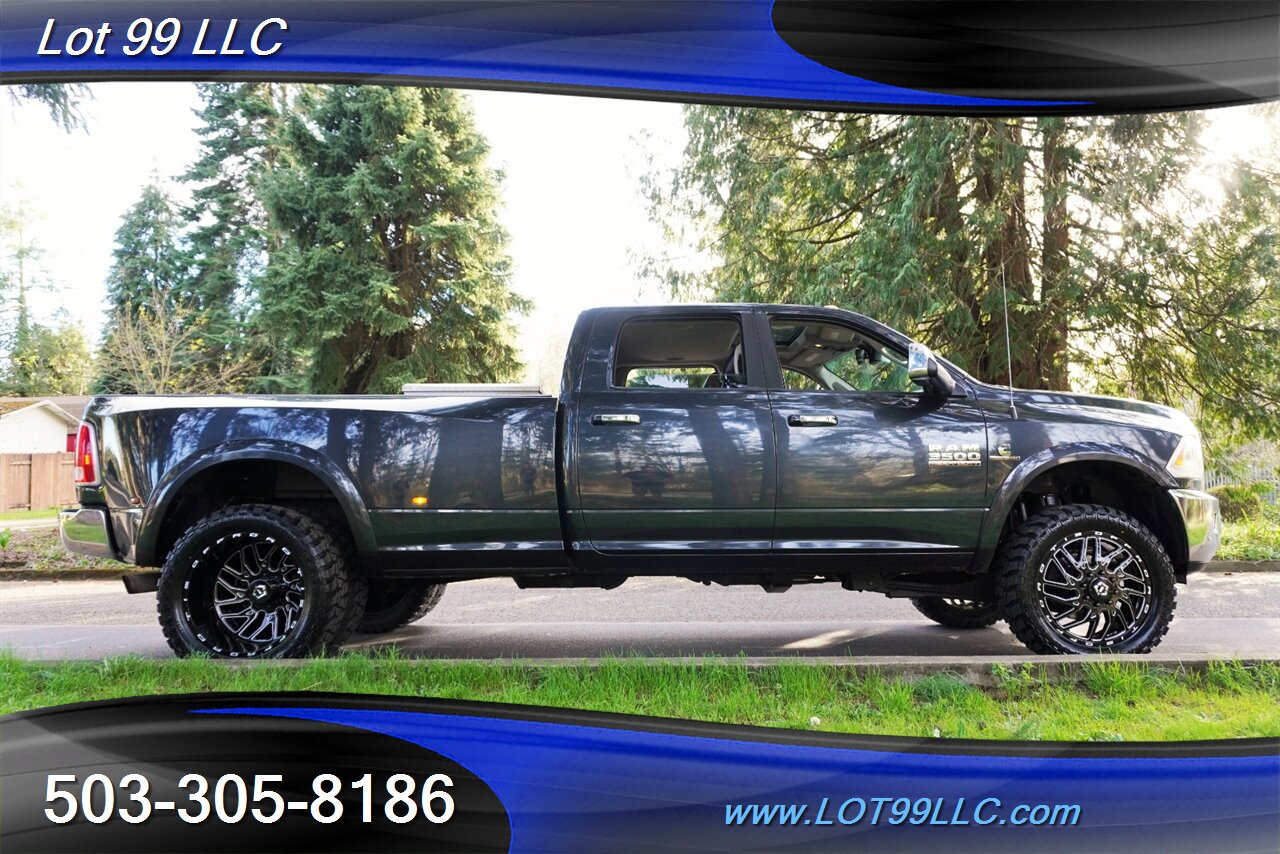 2016 RAM 3500 Laramie 4X4 dually 6.7L Cummins Heated Leather GPS Heated AC Leather Seats 5 TH Wheel Storage BOXES 22 Wheels NEW TIRES - Photo 8 - Milwaukie, OR 97267