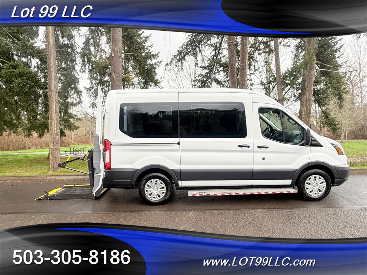 2018 Ford Transit MID Roof 91k ** WHEELCHAIR VAN** 6 Passenger Viny  Seats Braun Rear Lift Backup Camera - Photo 62 - Milwaukie, OR 97267