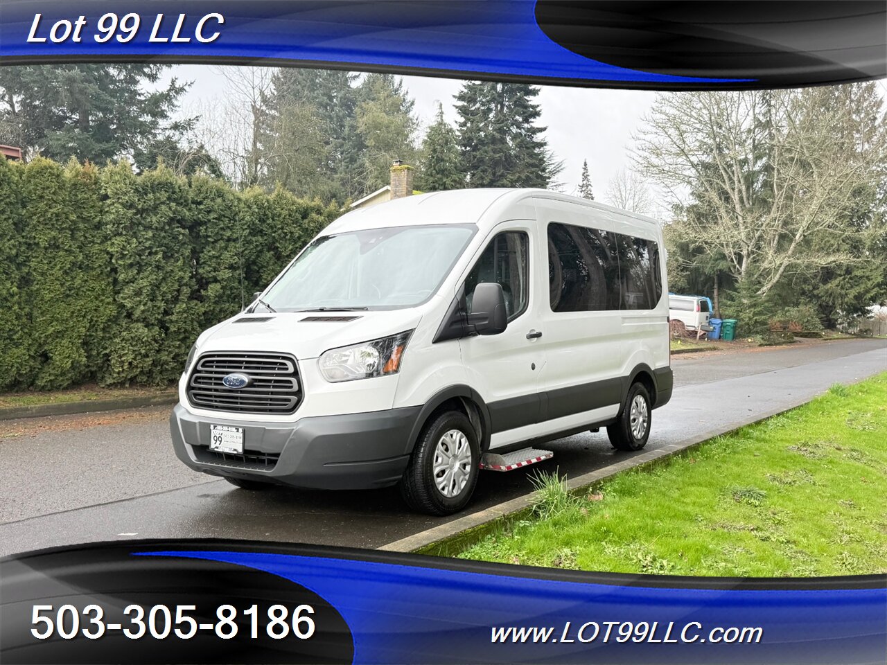 2018 Ford Transit MID Roof 91k ** WHEELCHAIR VAN** 6 Passenger Viny  Seats Braun Rear Lift Backup Camera - Photo 9 - Milwaukie, OR 97267