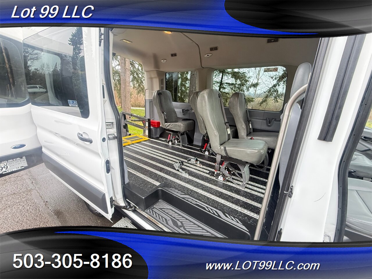 2018 Ford Transit MID Roof 91k ** WHEELCHAIR VAN** 6 Passenger Viny  Seats Braun Rear Lift Backup Camera - Photo 57 - Milwaukie, OR 97267