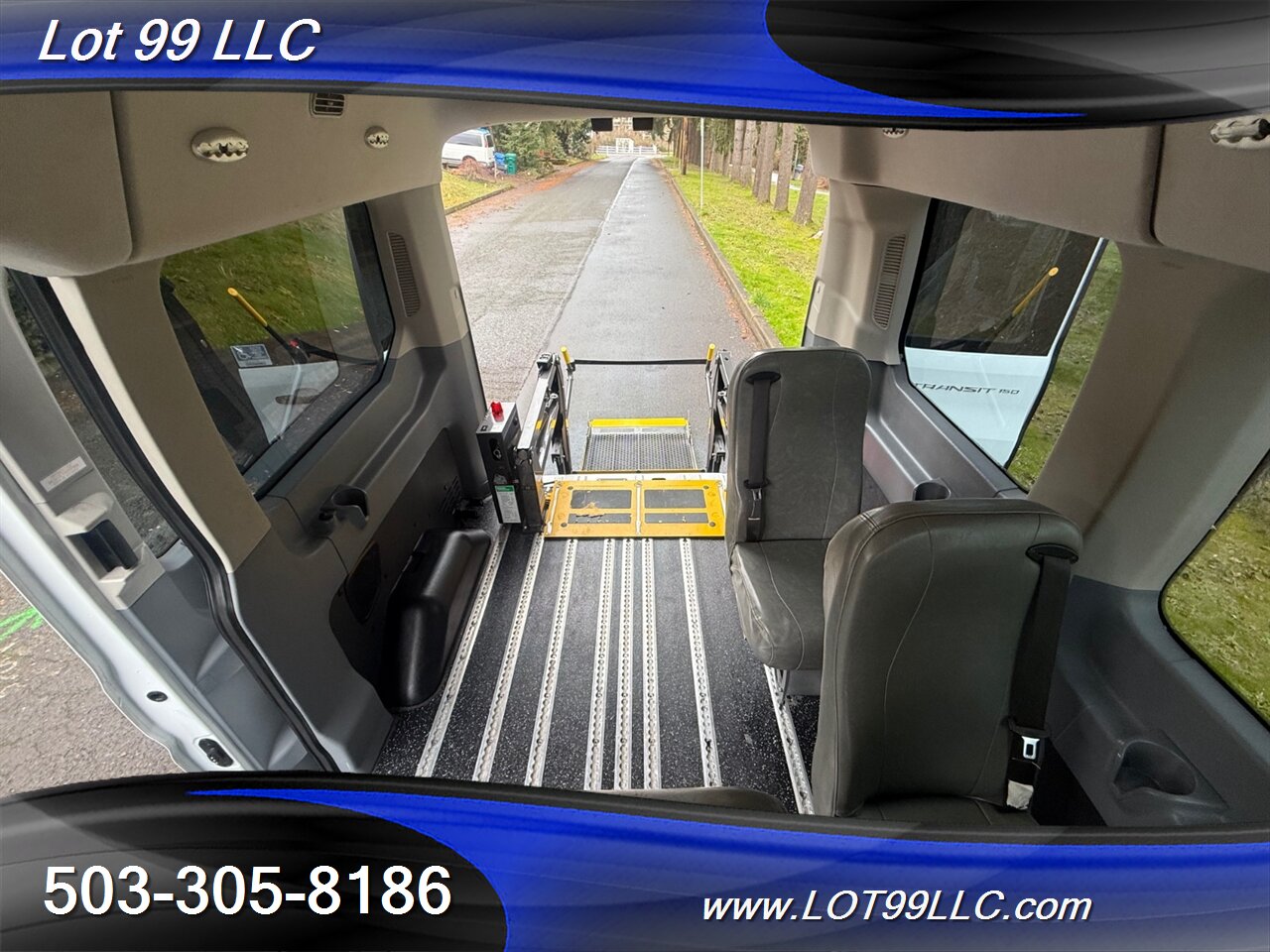 2018 Ford Transit MID Roof 91k ** WHEELCHAIR VAN** 6 Passenger Viny  Seats Braun Rear Lift Backup Camera - Photo 56 - Milwaukie, OR 97267