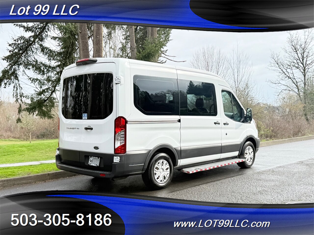 2018 Ford Transit MID Roof 91k ** WHEELCHAIR VAN** 6 Passenger Viny  Seats Braun Rear Lift Backup Camera - Photo 13 - Milwaukie, OR 97267