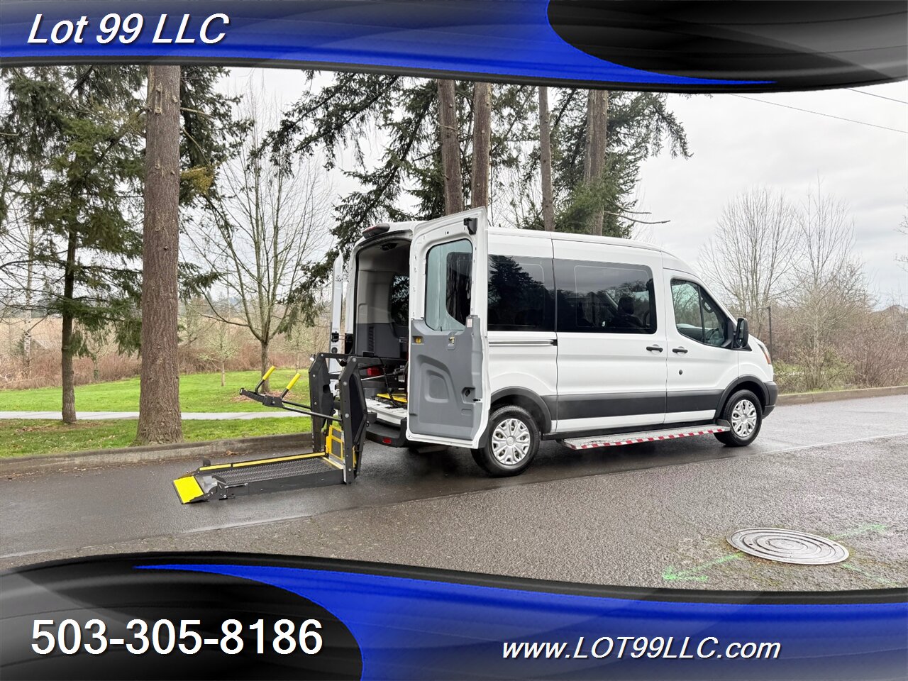 2018 Ford Transit MID Roof 91k ** WHEELCHAIR VAN** 6 Passenger Viny  Seats Braun Rear Lift Backup Camera - Photo 59 - Milwaukie, OR 97267