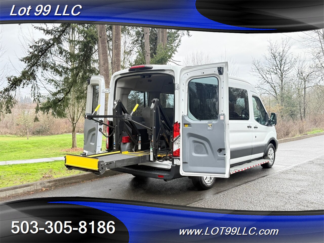 2018 Ford Transit MID Roof 91k ** WHEELCHAIR VAN** 6 Passenger Viny  Seats Braun Rear Lift Backup Camera - Photo 60 - Milwaukie, OR 97267
