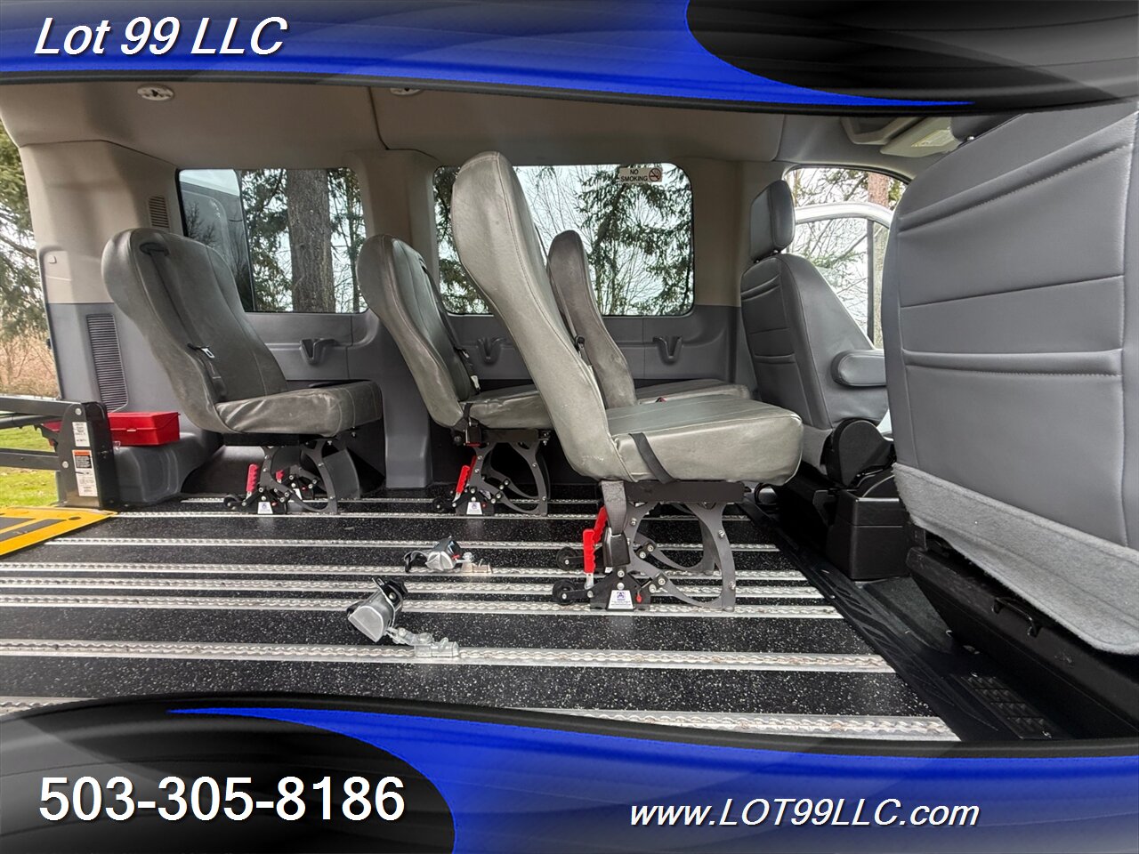 2018 Ford Transit MID Roof 91k ** WHEELCHAIR VAN** 6 Passenger Viny  Seats Braun Rear Lift Backup Camera - Photo 54 - Milwaukie, OR 97267