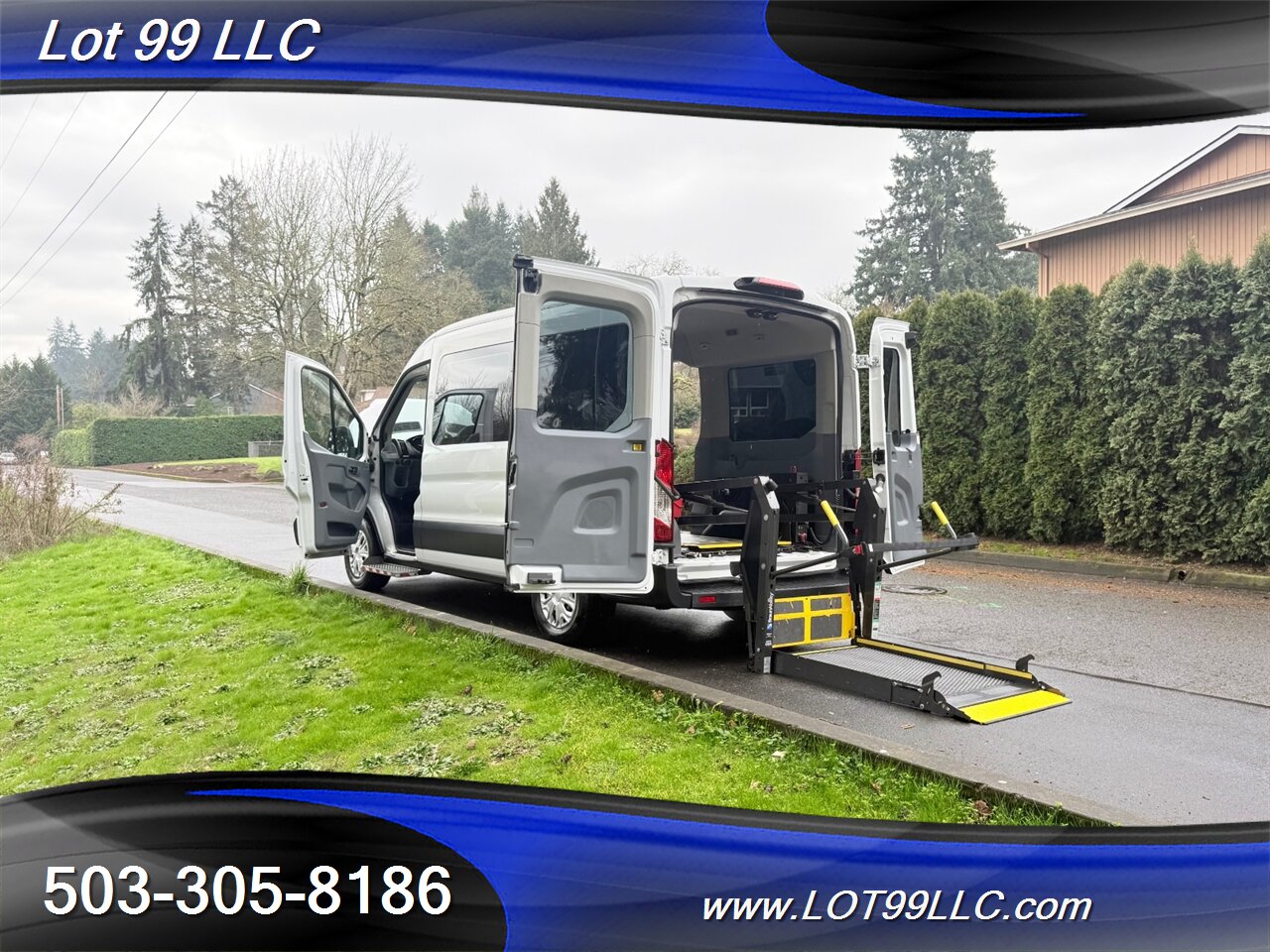 2018 Ford Transit MID Roof 91k ** WHEELCHAIR VAN** 6 Passenger Viny  Seats Braun Rear Lift Backup Camera - Photo 43 - Milwaukie, OR 97267