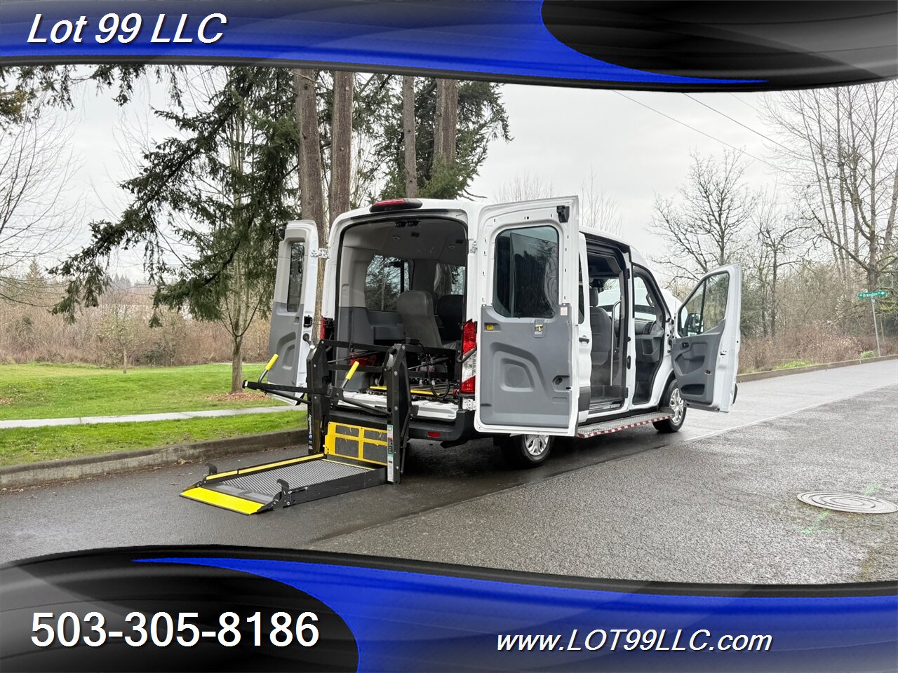 2018 Ford Transit MID Roof 91k ** WHEELCHAIR VAN** 6 Passenger Viny  Seats Braun Rear Lift Backup Camera - Photo 42 - Milwaukie, OR 97267