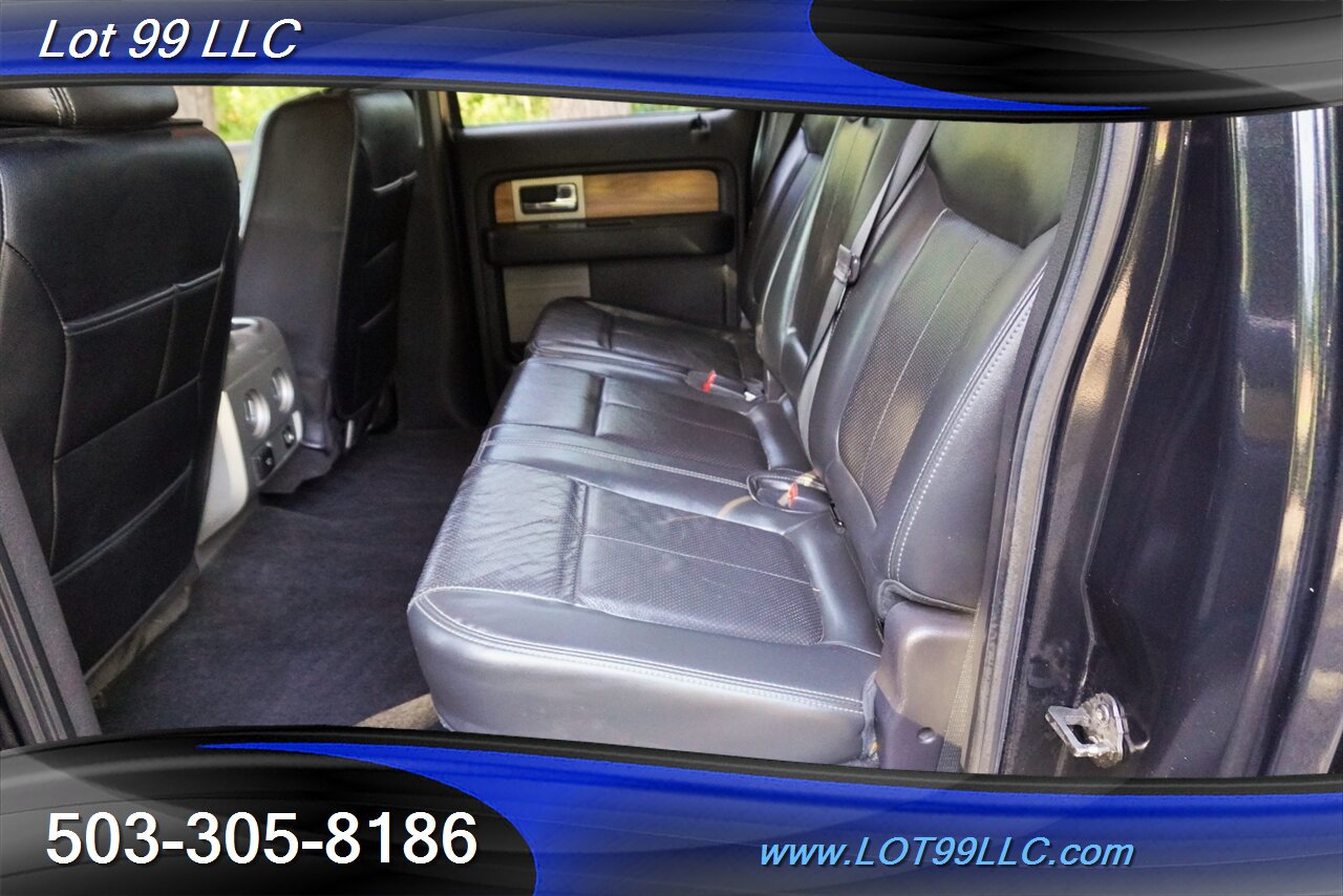 2011 Ford F-150 Lariat 4X4 3.5L ECOBOOST Heated AC Leather Seats  Moon Roof GPS Premium Wheels Newer Tires - Photo 14 - Milwaukie, OR 97267