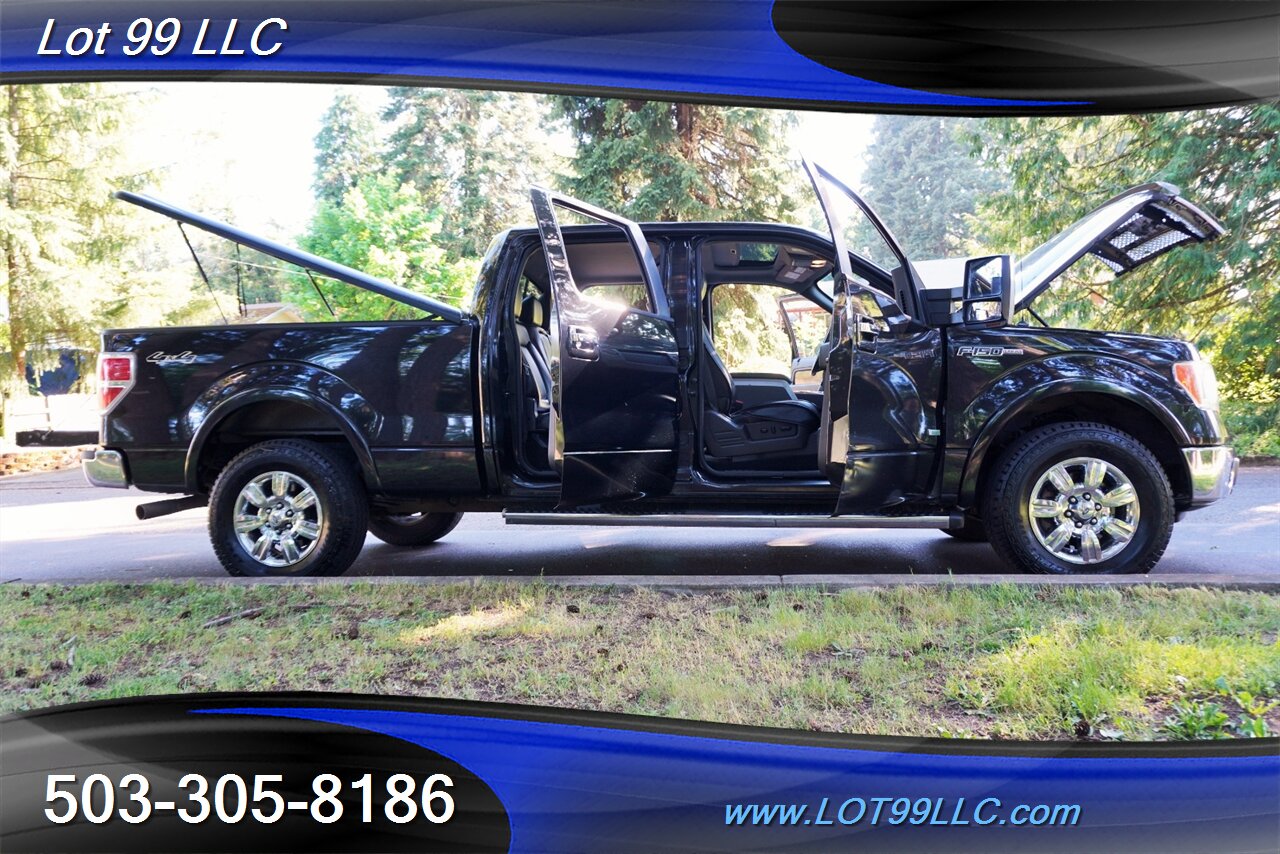 2011 Ford F-150 Lariat 4X4 3.5L ECOBOOST Heated AC Leather Seats  Moon Roof GPS Premium Wheels Newer Tires - Photo 30 - Milwaukie, OR 97267