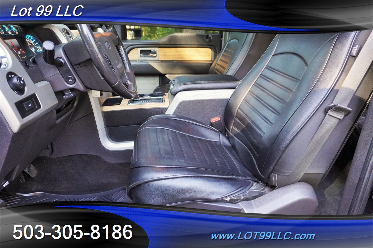 2011 Ford F-150 Lariat 4X4 3.5L ECOBOOST Heated AC Leather Seats  Moon Roof GPS Premium Wheels Newer Tires - Photo 13 - Milwaukie, OR 97267