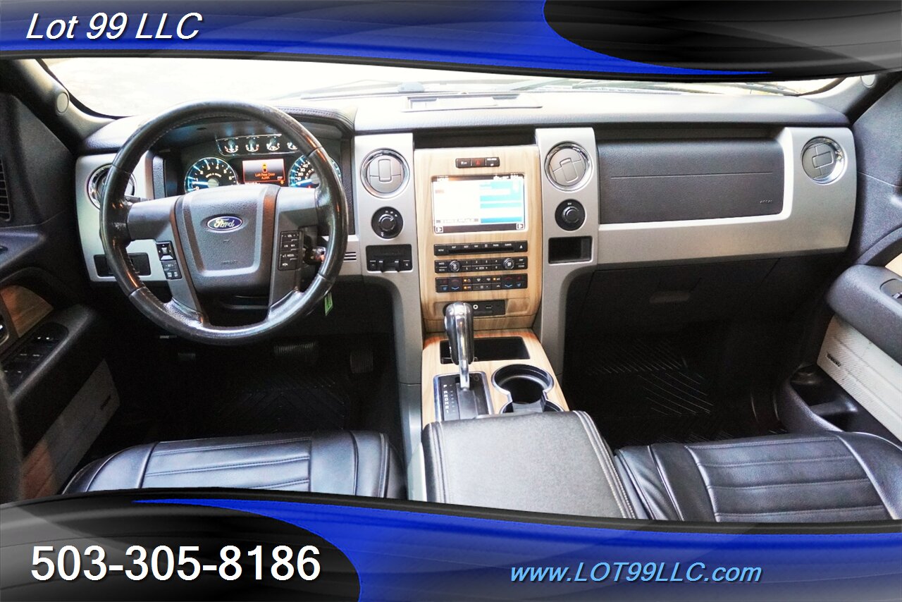 2011 Ford F-150 Lariat 4X4 3.5L ECOBOOST Heated AC Leather Seats  Moon Roof GPS Premium Wheels Newer Tires - Photo 2 - Milwaukie, OR 97267