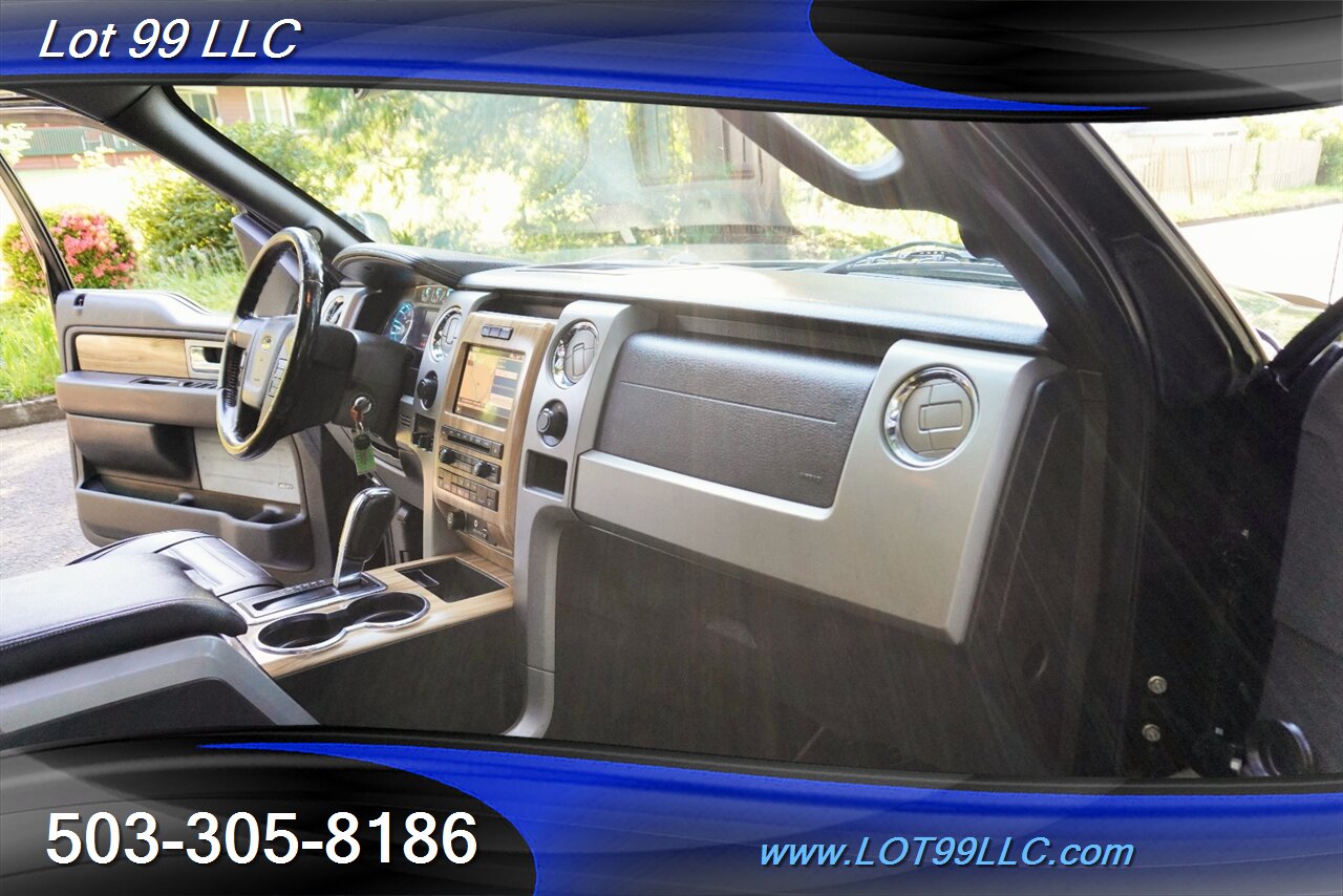 2011 Ford F-150 Lariat 4X4 3.5L ECOBOOST Heated AC Leather Seats  Moon Roof GPS Premium Wheels Newer Tires - Photo 18 - Milwaukie, OR 97267