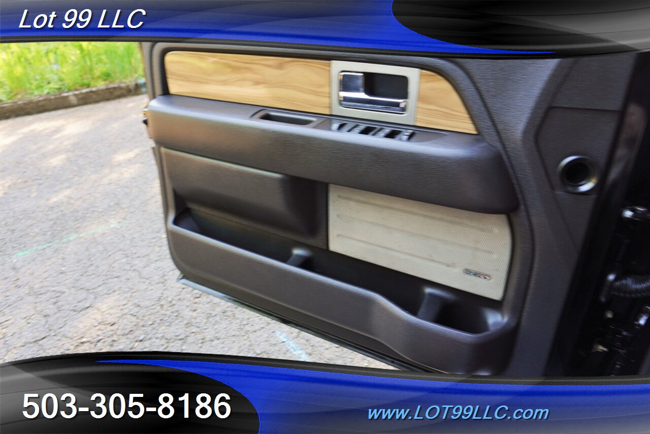 2011 Ford F-150 Lariat 4X4 3.5L ECOBOOST Heated AC Leather Seats  Moon Roof GPS Premium Wheels Newer Tires - Photo 27 - Milwaukie, OR 97267