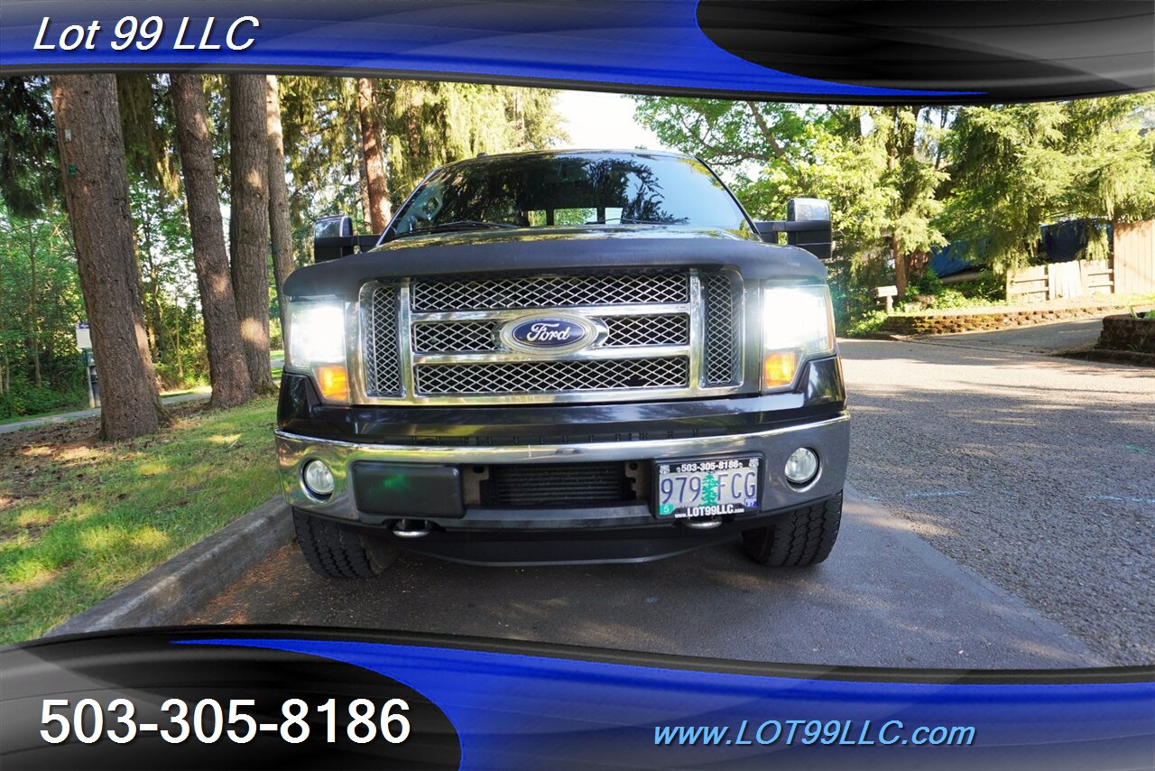 2011 Ford F-150 Lariat 4X4 3.5L ECOBOOST Heated AC Leather Seats  Moon Roof GPS Premium Wheels Newer Tires - Photo 6 - Milwaukie, OR 97267