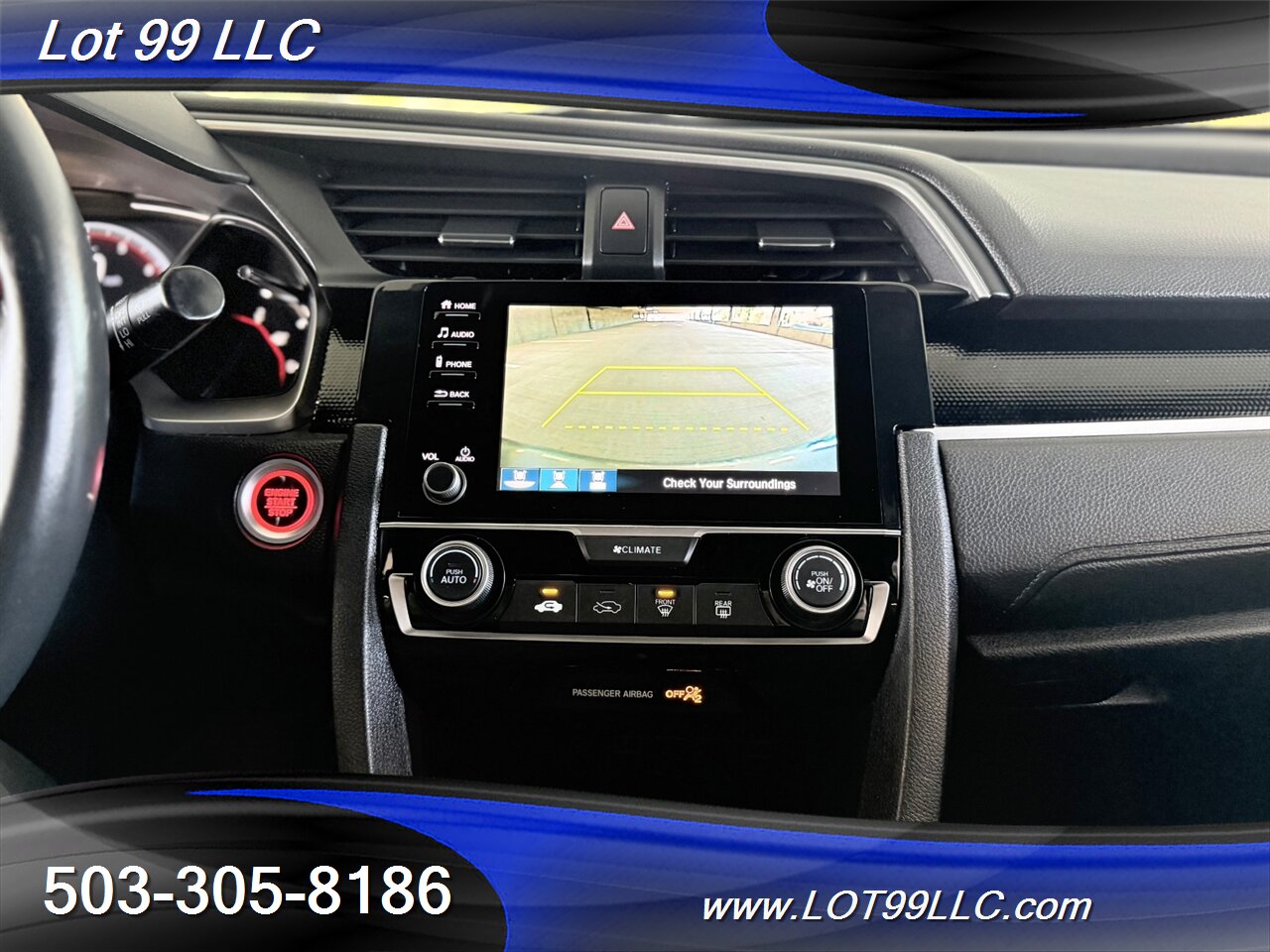 2021 Honda Civic Sport 65k 37MPG Auto Leather Lane Departure Camera   - Photo 3 - Milwaukie, OR 97267