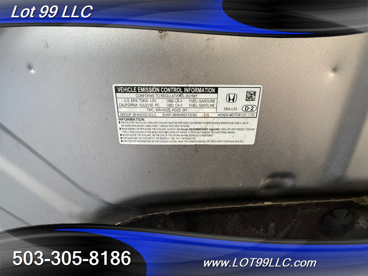 2021 Honda Civic Sport 65k 37MPG Auto Leather Lane Departure Camera   - Photo 39 - Milwaukie, OR 97267