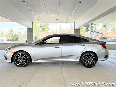 2021 Honda Civic Sport 65k 37MPG Auto Leather Lane Departure Camera Sedan