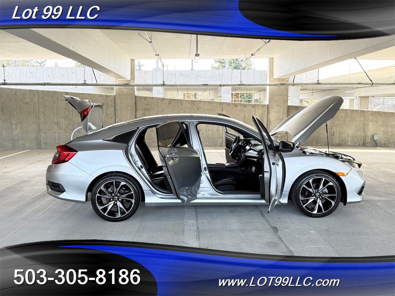 2021 Honda Civic Sport 65k 37MPG Auto Leather Lane Departure Camera   - Photo 22 - Milwaukie, OR 97267