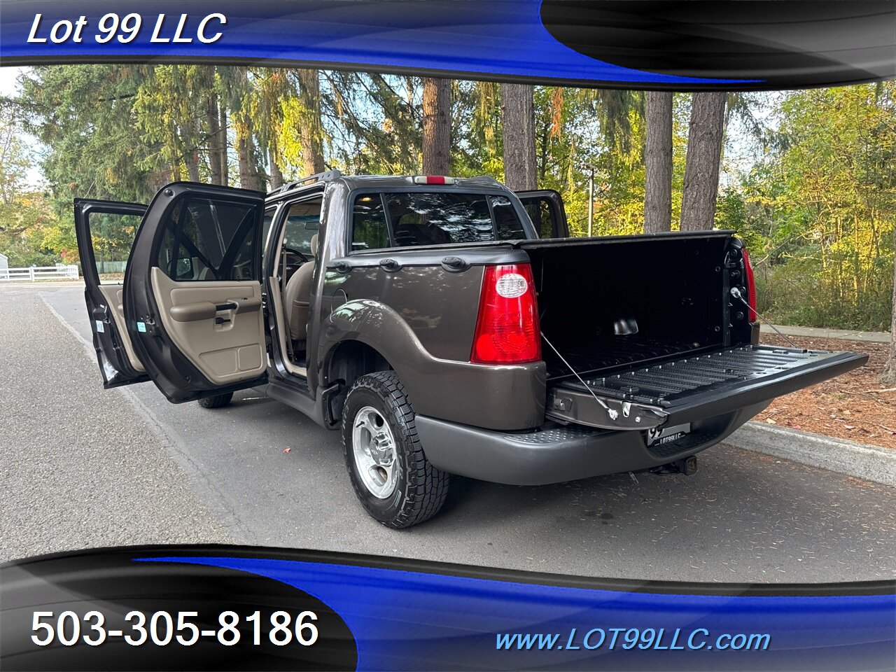 2005 Ford Explorer Sport Trac XLT 4d 4x4 Tonneau Cover Tow Power Rear Window   - Photo 36 - Milwaukie, OR 97267