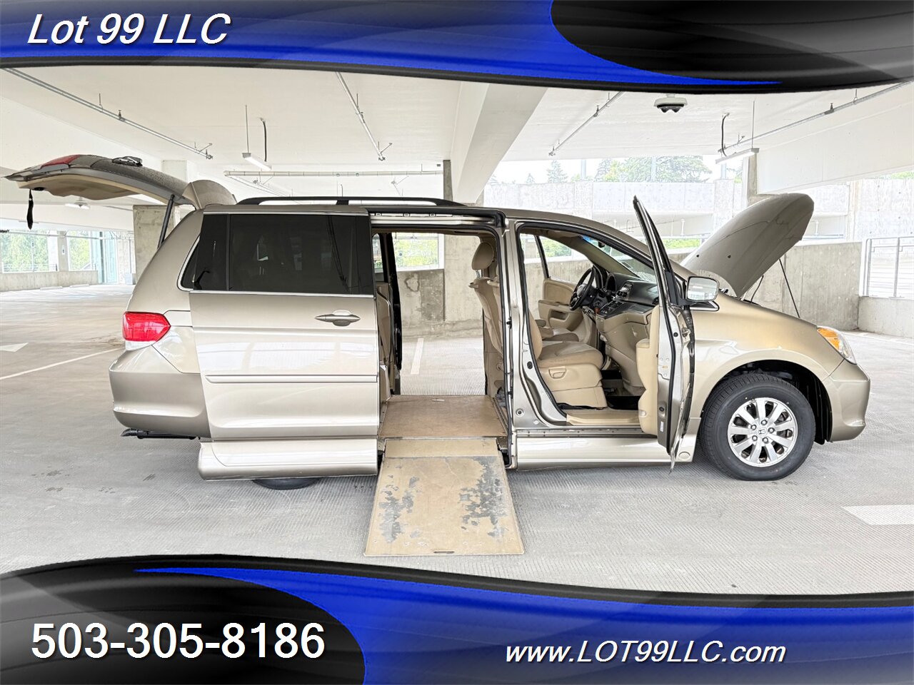 2008 Honda Odyssey EX VMI WHEELCHAIR VAN New Tires  Power Doors Power Ramp Great Service History - Photo 22 - Milwaukie, OR 97267