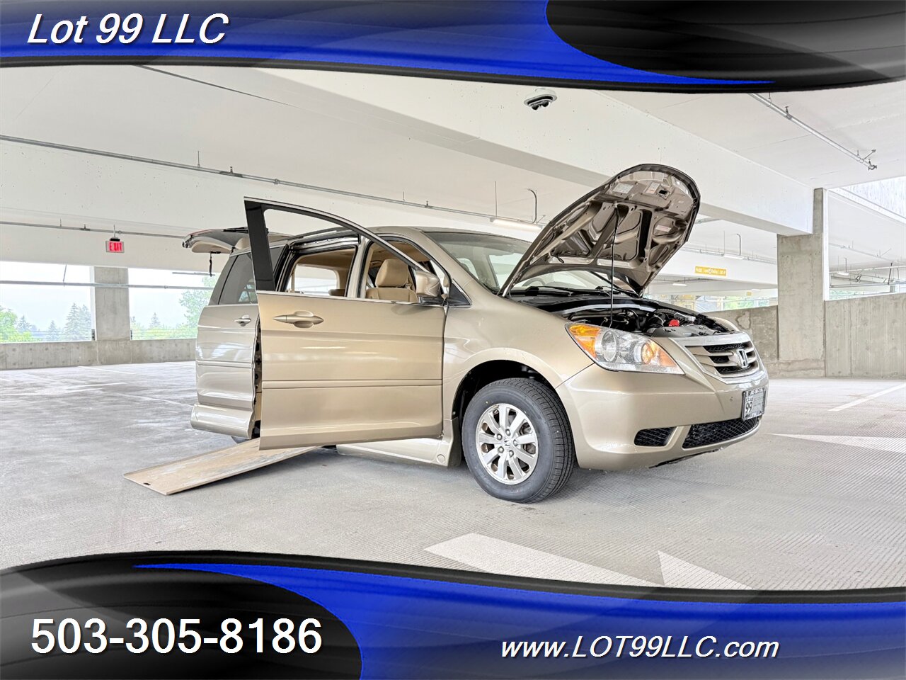 2008 Honda Odyssey EX VMI WHEELCHAIR VAN New Tires  Power Doors Power Ramp Great Service History - Photo 31 - Milwaukie, OR 97267