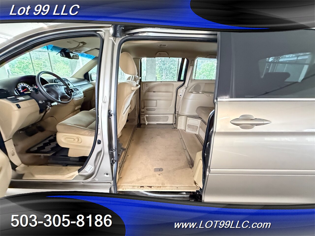 2008 Honda Odyssey EX VMI WHEELCHAIR VAN New Tires  Power Doors Power Ramp Great Service History - Photo 38 - Milwaukie, OR 97267