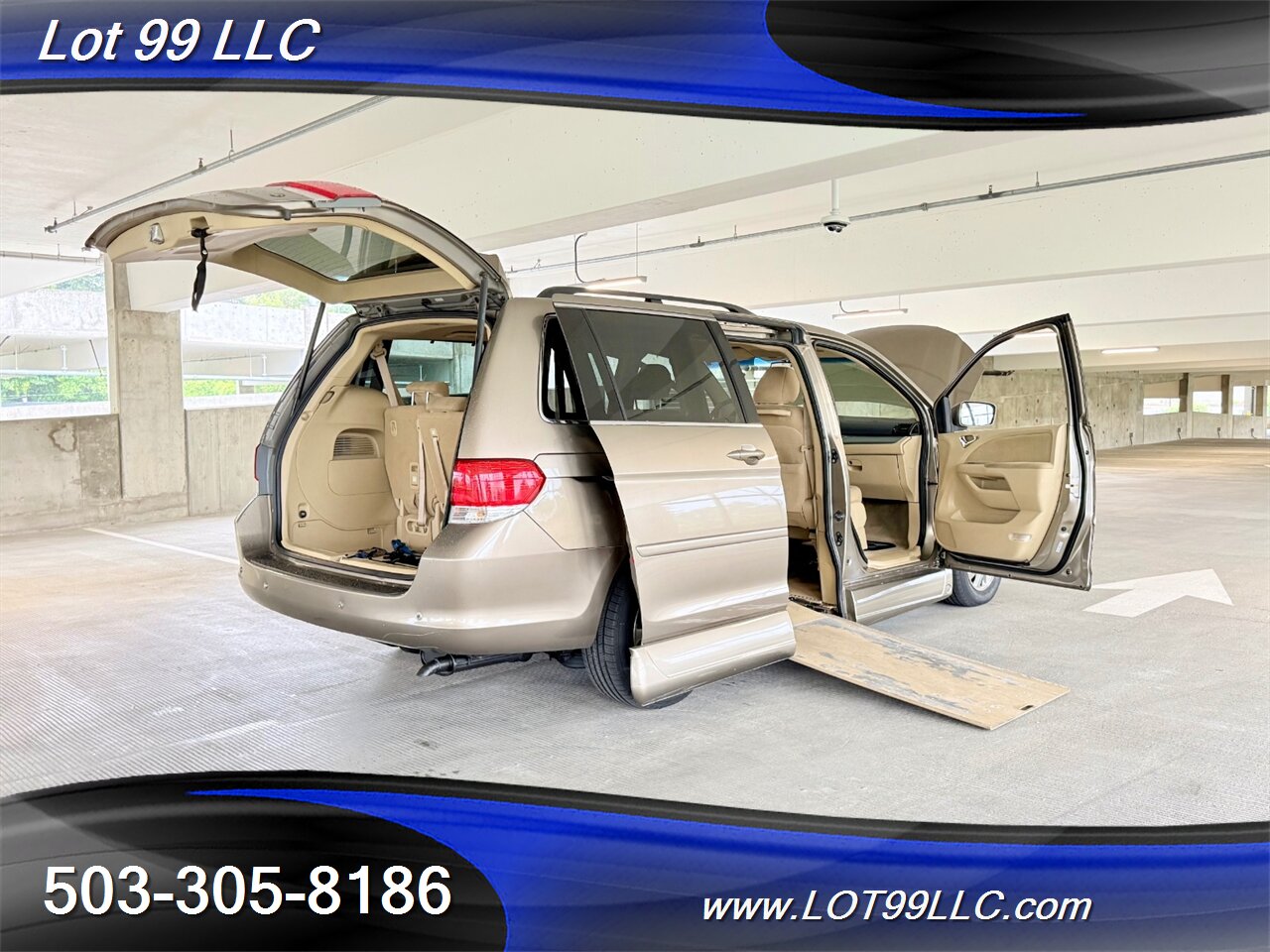 2008 Honda Odyssey EX VMI WHEELCHAIR VAN New Tires  Power Doors Power Ramp Great Service History - Photo 32 - Milwaukie, OR 97267