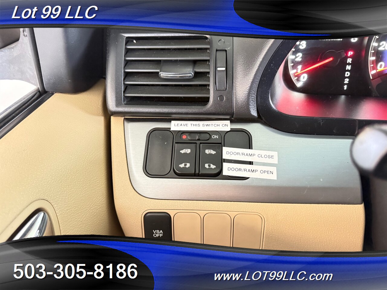 2008 Honda Odyssey EX VMI WHEELCHAIR VAN New Tires  Power Doors Power Ramp Great Service History - Photo 15 - Milwaukie, OR 97267