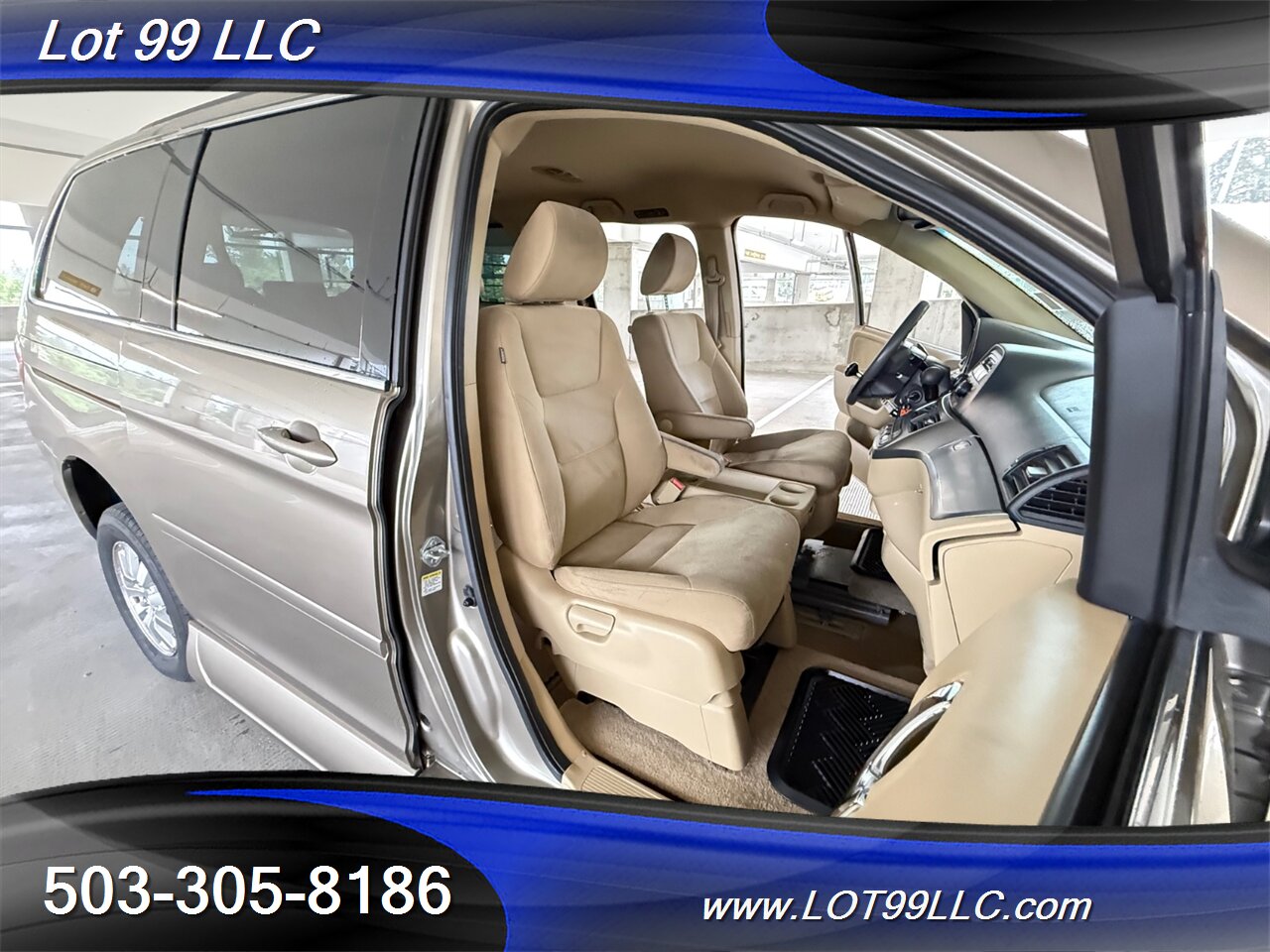 2008 Honda Odyssey EX VMI WHEELCHAIR VAN New Tires  Power Doors Power Ramp Great Service History - Photo 19 - Milwaukie, OR 97267