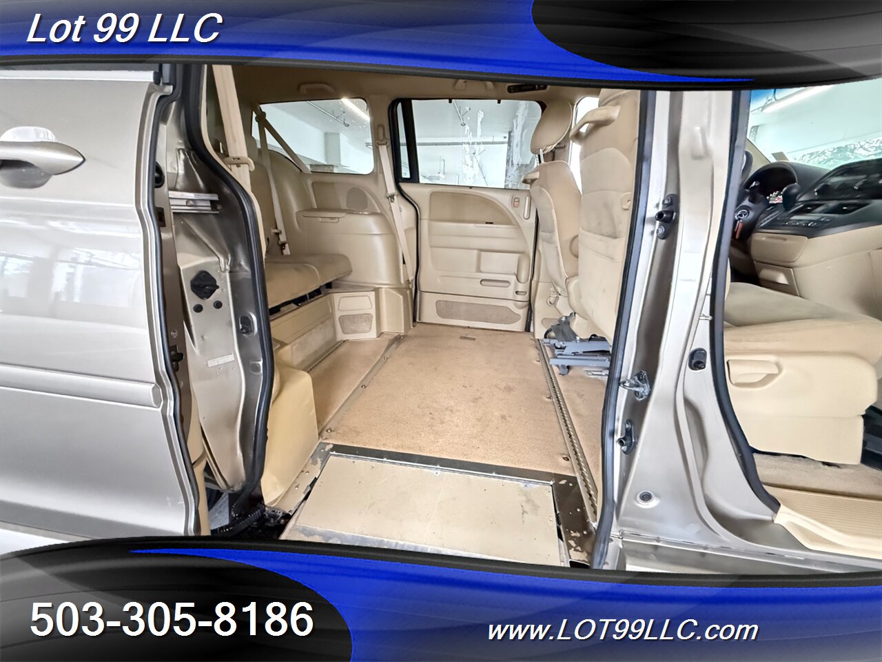 2008 Honda Odyssey EX VMI WHEELCHAIR VAN New Tires  Power Doors Power Ramp Great Service History - Photo 41 - Milwaukie, OR 97267