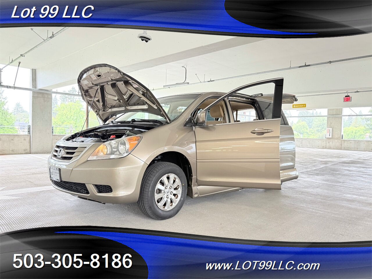2008 Honda Odyssey EX VMI WHEELCHAIR VAN New Tires  Power Doors Power Ramp Great Service History - Photo 29 - Milwaukie, OR 97267