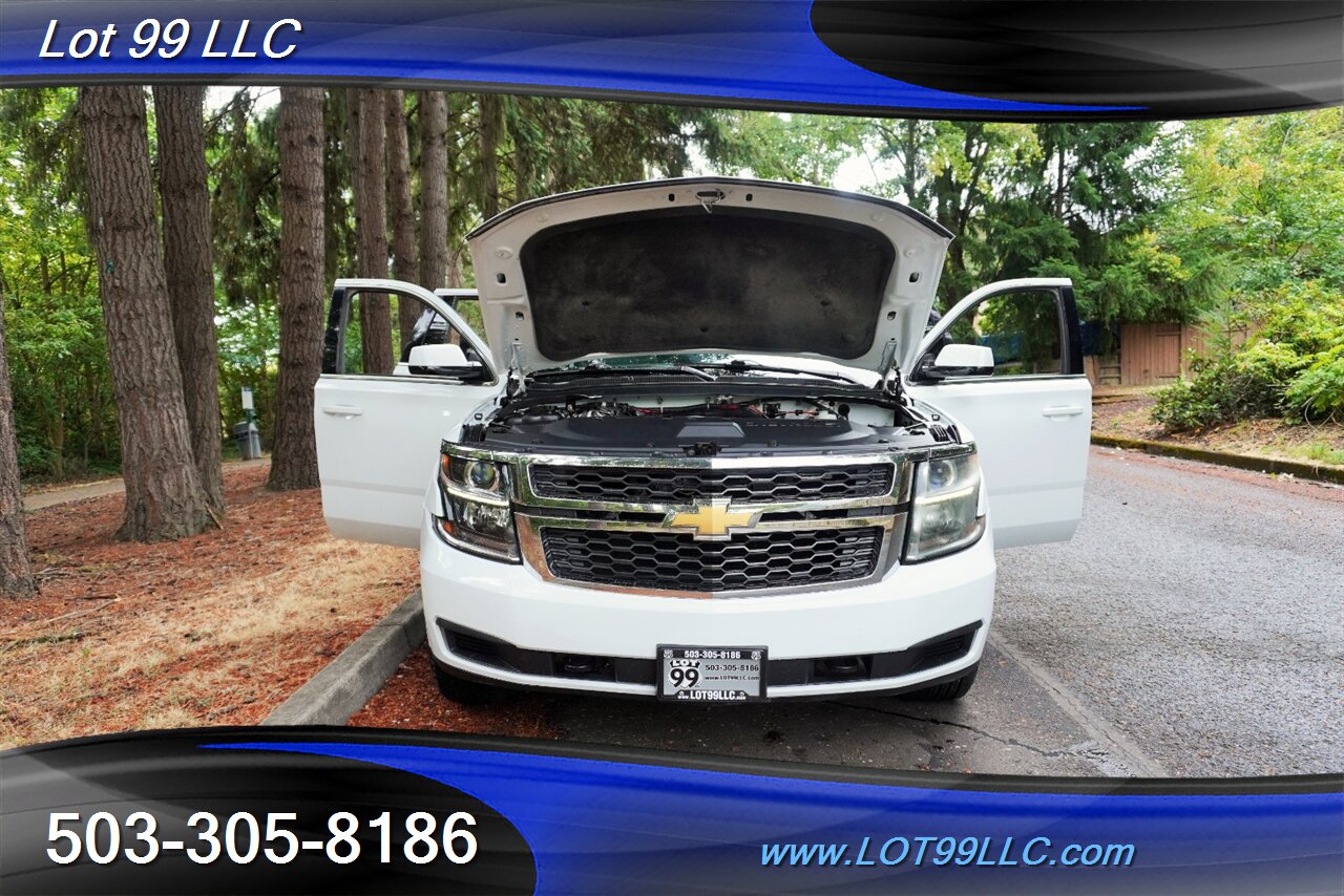 2016 Chevrolet Tahoe LT 4X4 V8 5.3L Auto ONLY 53K Low Miles Heated  Leather Seats 3 ROW SEATING Black Wheels Newer Tires - Photo 31 - Milwaukie, OR 97267