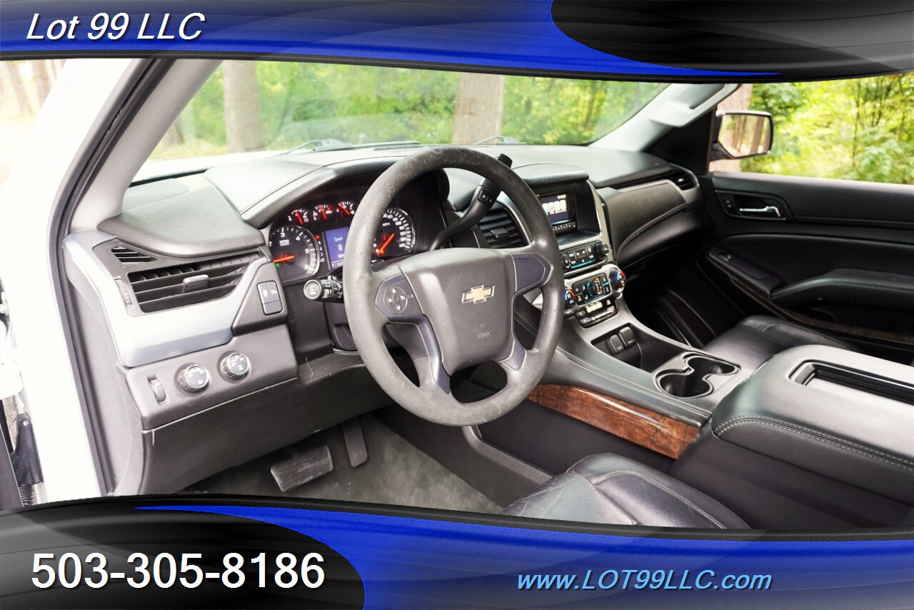 2016 Chevrolet Tahoe LT 4X4 V8 5.3L Auto ONLY 53K Low Miles Heated  Leather Seats 3 ROW SEATING Black Wheels Newer Tires - Photo 15 - Milwaukie, OR 97267