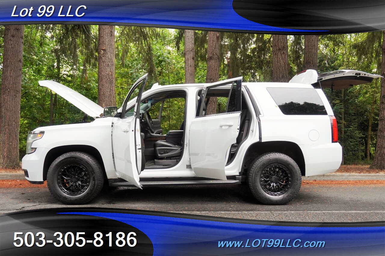 2016 Chevrolet Tahoe LT 4X4 V8 5.3L Auto ONLY 53K Low Miles Heated  Leather Seats 3 ROW SEATING Black Wheels Newer Tires - Photo 30 - Milwaukie, OR 97267