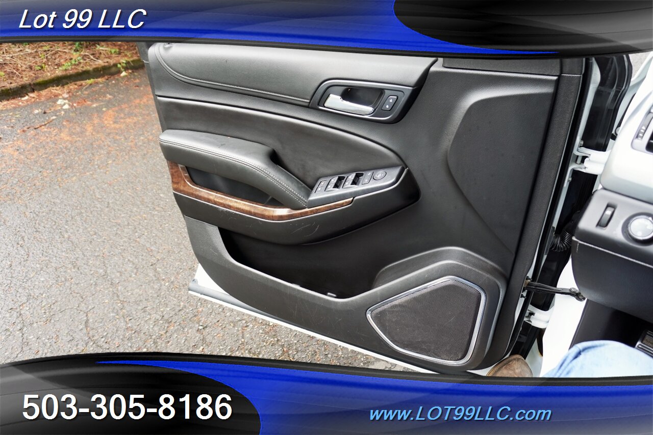 2016 Chevrolet Tahoe LT 4X4 V8 5.3L Auto ONLY 53K Low Miles Heated  Leather Seats 3 ROW SEATING Black Wheels Newer Tires - Photo 28 - Milwaukie, OR 97267