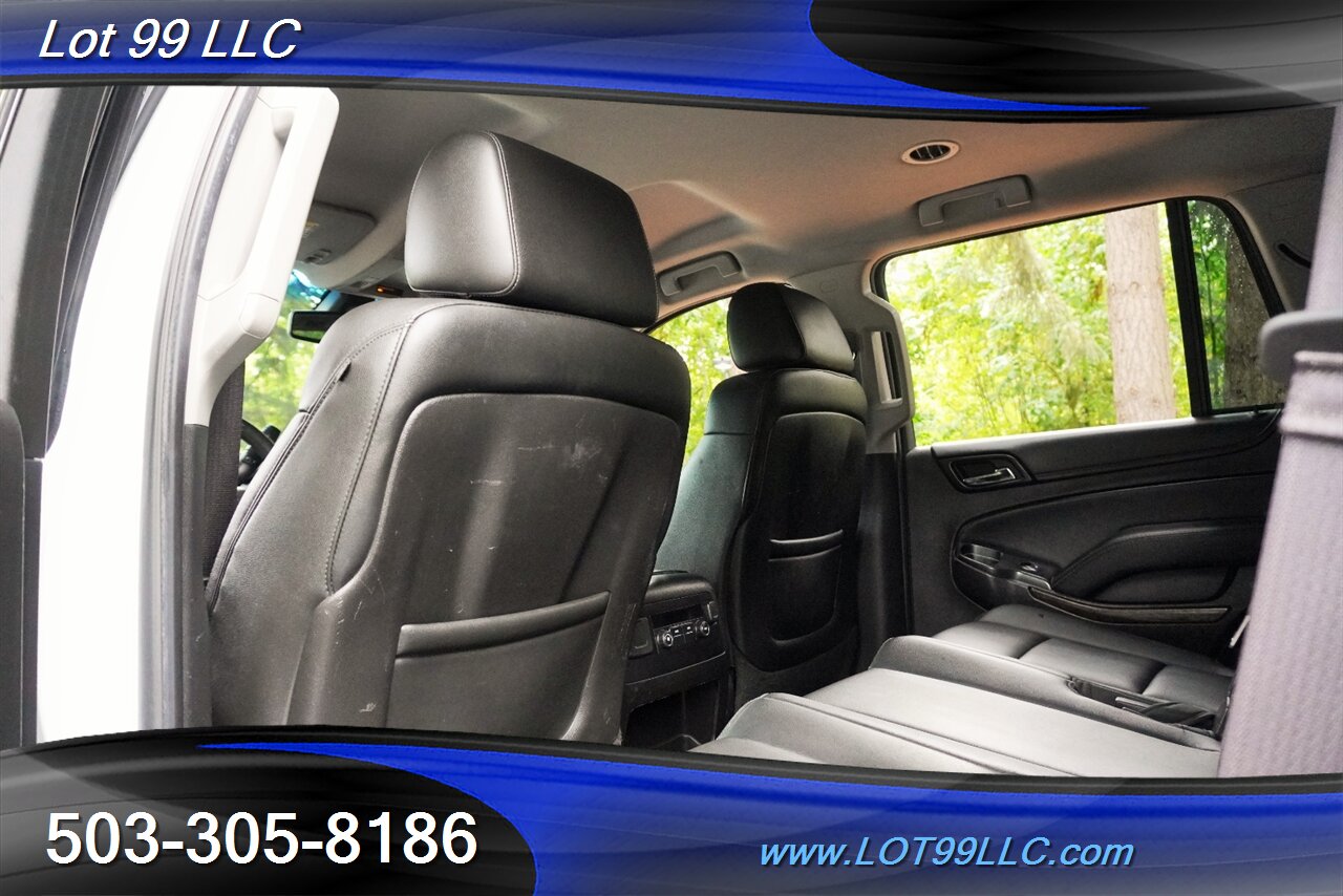 2016 Chevrolet Tahoe LT 4X4 V8 5.3L Auto ONLY 53K Low Miles Heated  Leather Seats 3 ROW SEATING Black Wheels Newer Tires - Photo 26 - Milwaukie, OR 97267