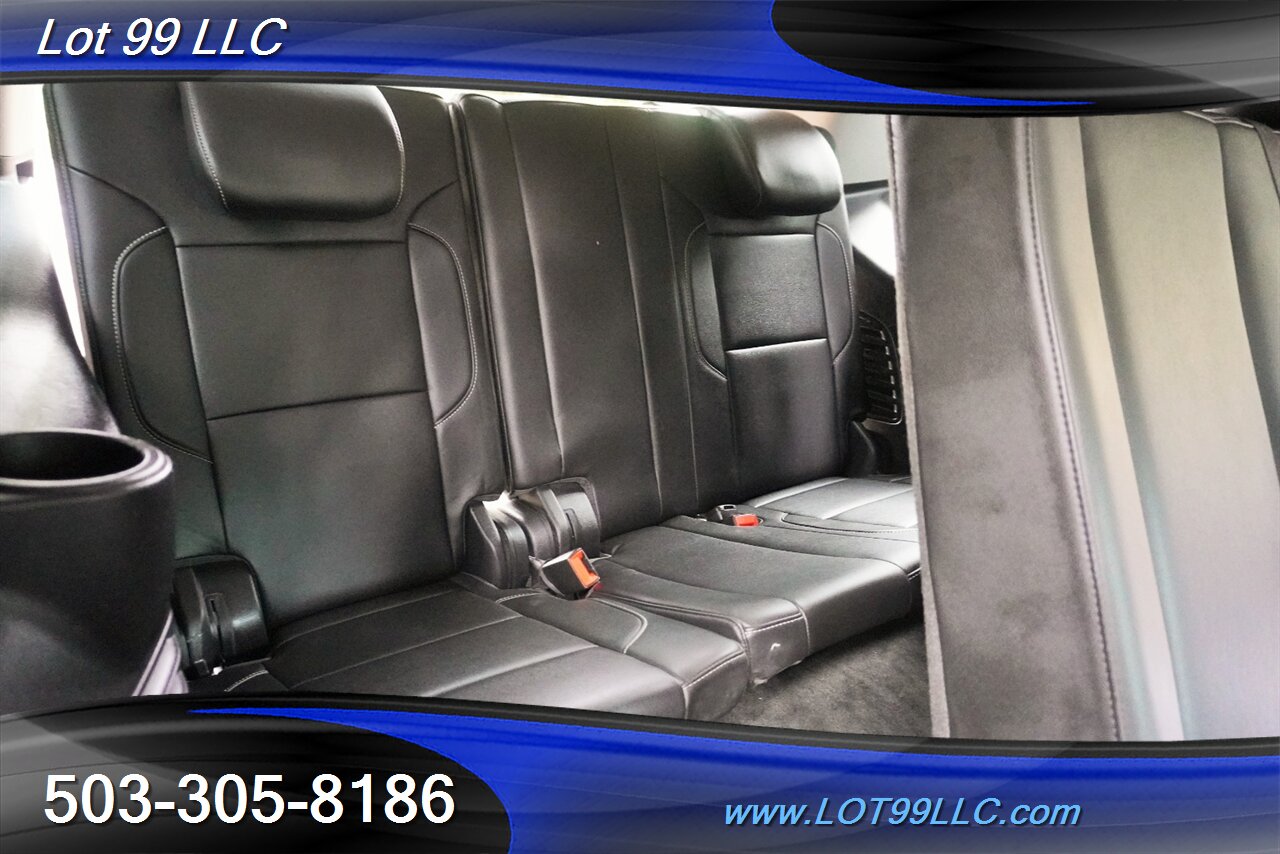 2016 Chevrolet Tahoe LT 4X4 V8 5.3L Auto ONLY 53K Low Miles Heated  Leather Seats 3 ROW SEATING Black Wheels Newer Tires - Photo 18 - Milwaukie, OR 97267